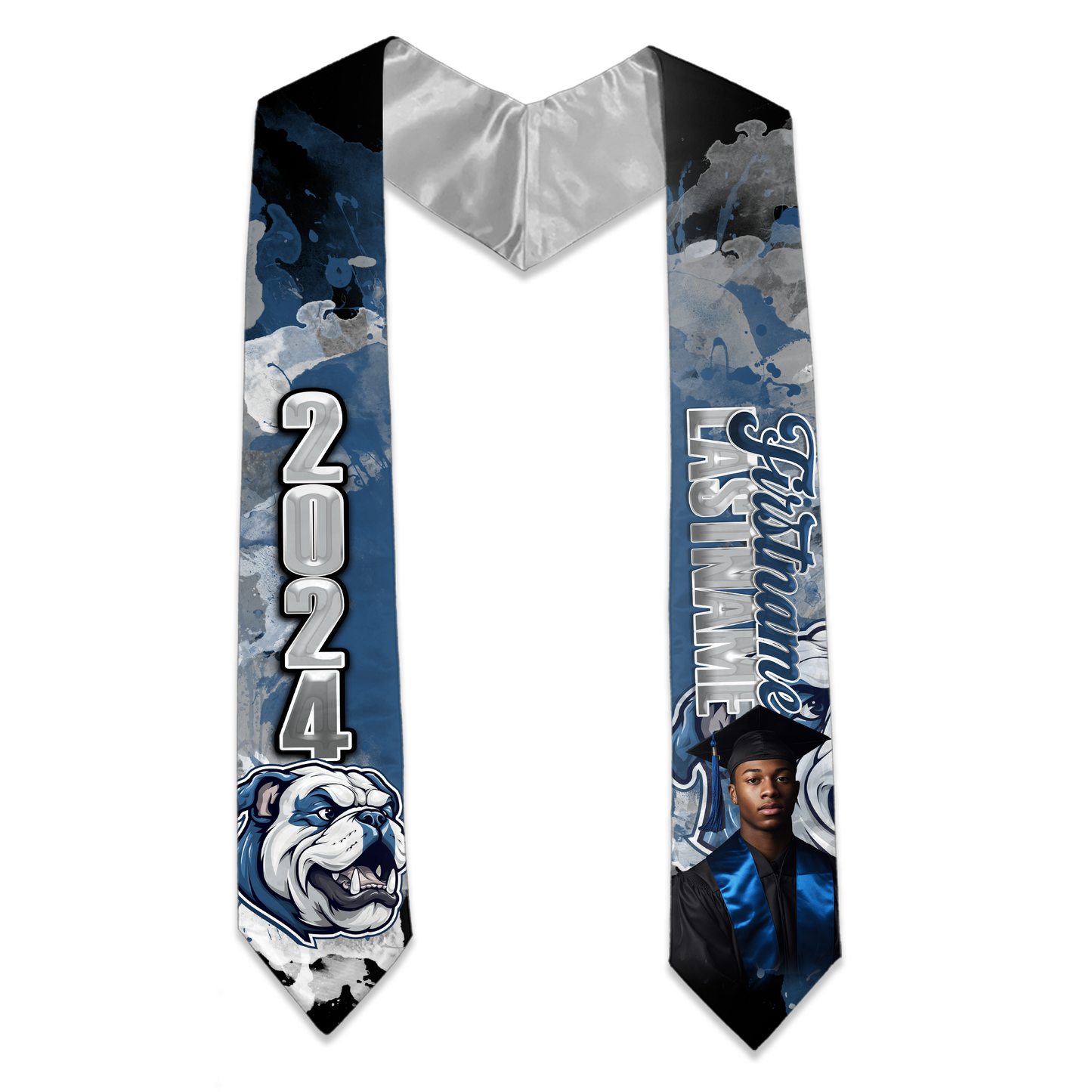 Senior 2025 Graduation Personalized Photo Stole