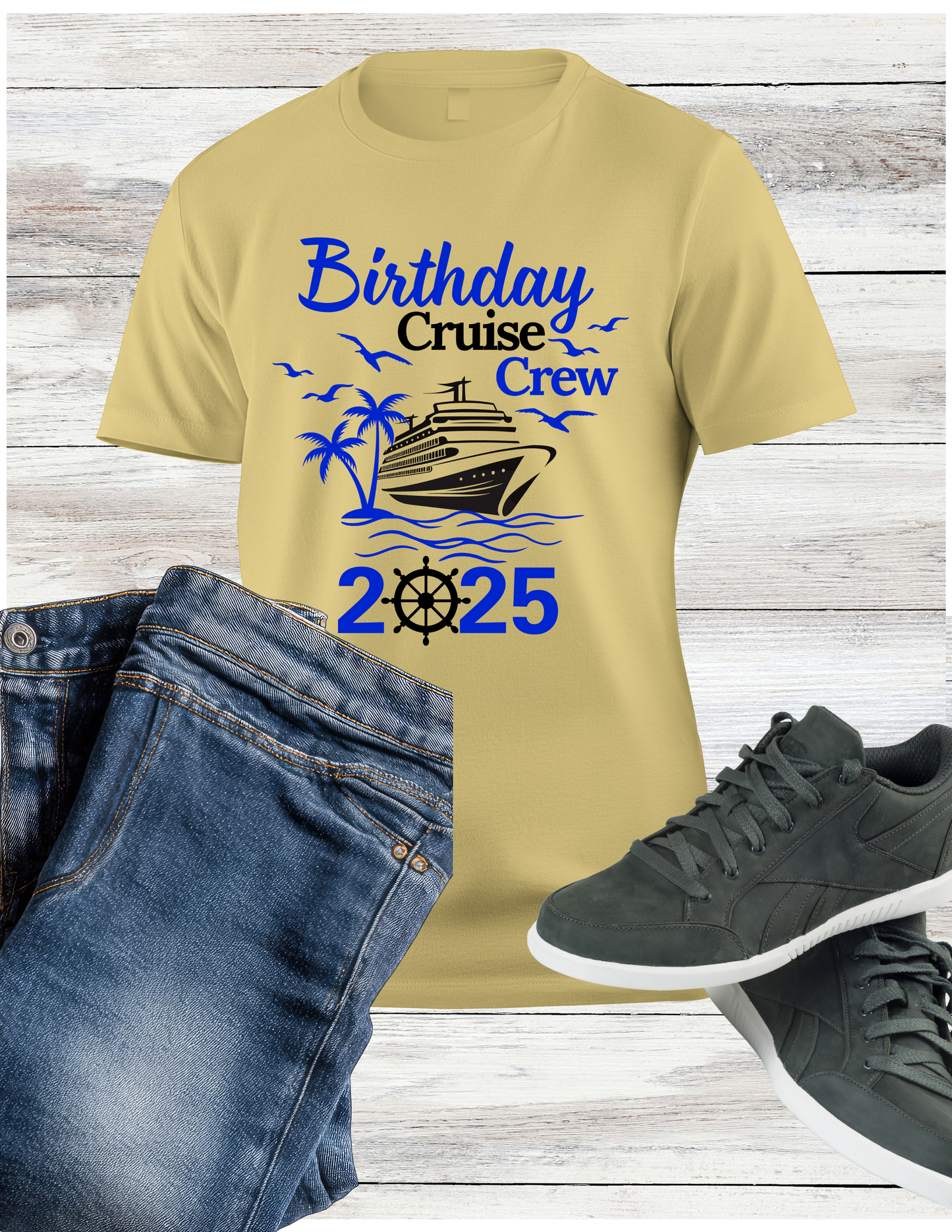 Birthday Cruise Crew Shirts