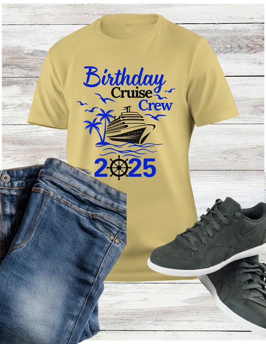 Birthday Cruise Crew Shirts